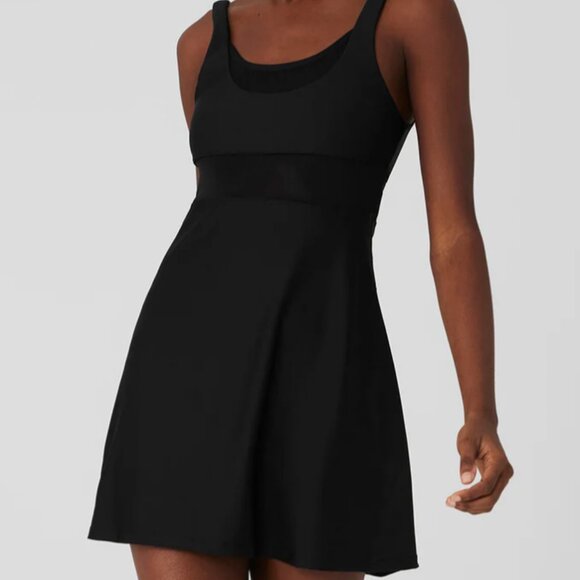 Alo Yoga Airlift Double Trouble Tennis Dress - Picture 1 of 6